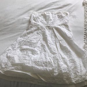 Jcrew strapless summer dress